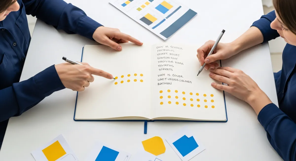 Team creativo scrittori italiani motivati